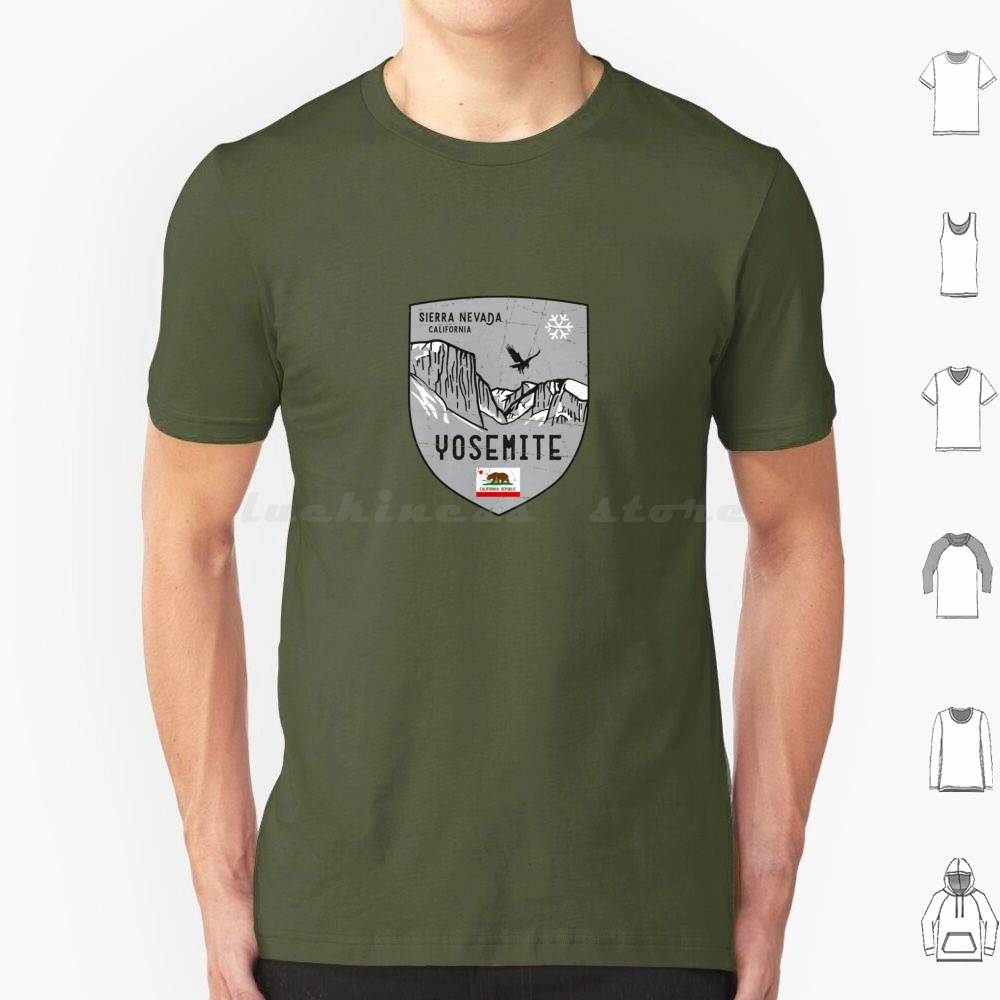 Yosemite California Emblem T S - Outdoor Camping Yosemite recensione e prezzo