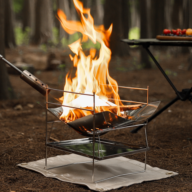 Fornello da campeggio a legna  - Outdoor Camping Wood Burning Stove recensione e prezzo